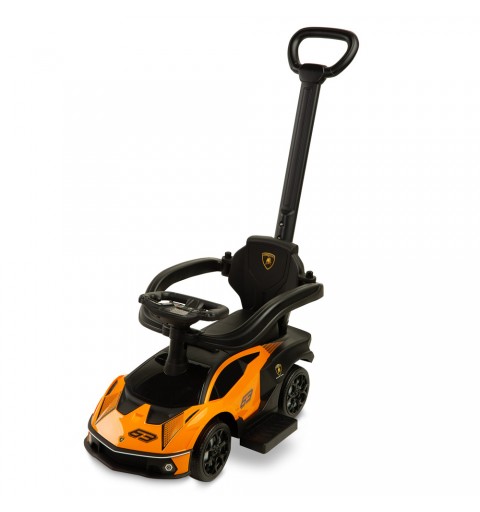 Lamborghini Essenza - jeździk dla dziecka z pchaczem | Orange